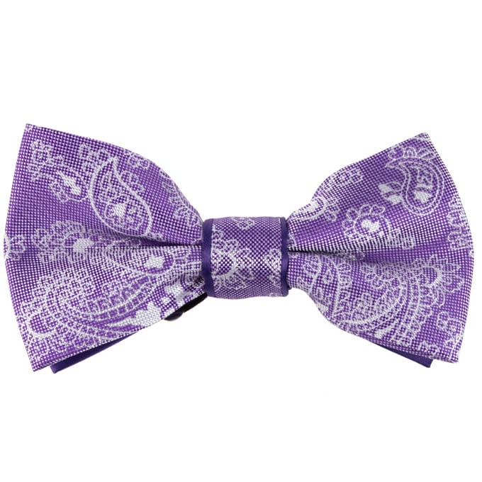 Mucha fioletowa paisley