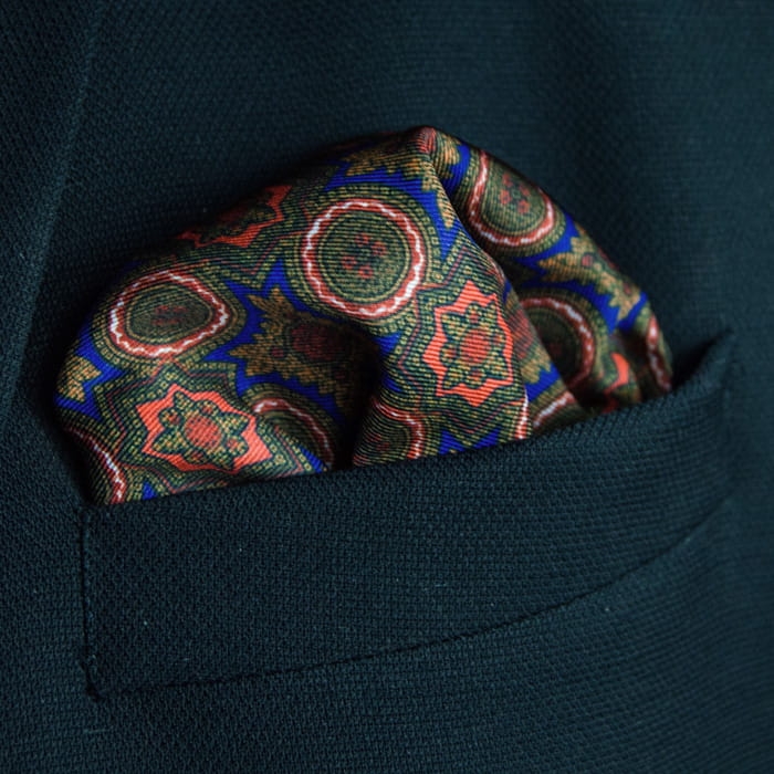 EM Men's Accessories poszetka dwustronna pomarańczowa mikrofibra.jpg