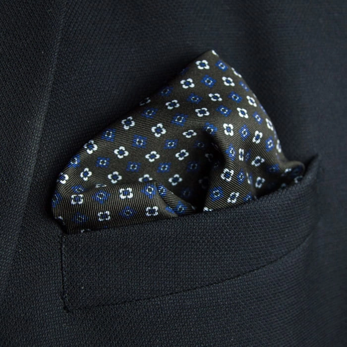 EM Men's Accessories poszetka dwustronna mikrofibra.jog