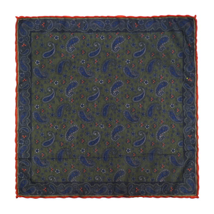 EM Men's Accessories poszetka z modalu zielona paisley.jpg