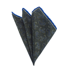 EM Men's Accessories poszetka zielona paisley mikrofibra.jpg
