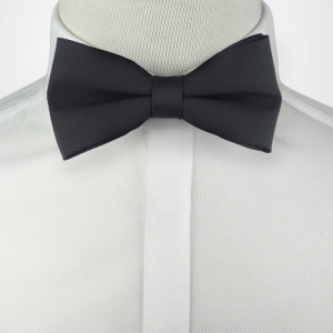 Mucha wełniana - grafitowa gładka