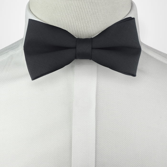 Mucha wełniana - grafitowa gładka