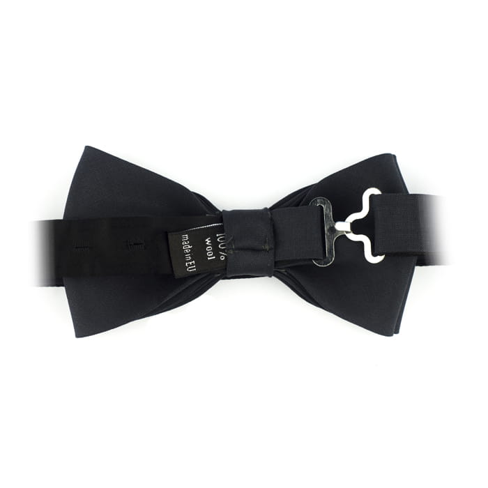 Mucha wełniana - grafitowa gładka