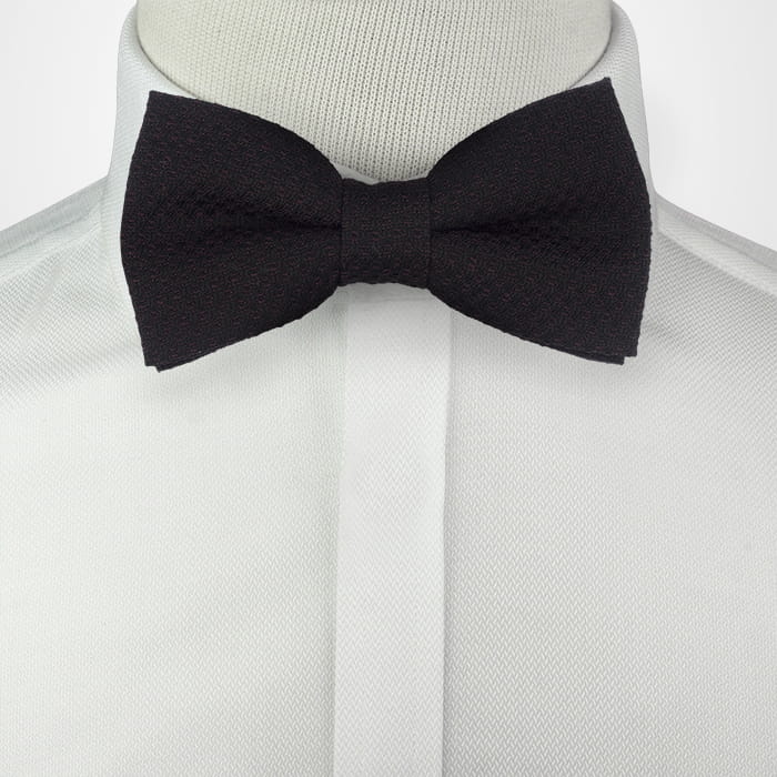 Mucha bawełna - ciemnobrązowa z fakturą