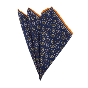 EM Men's Accessories poszetka z mikrofibry niebieska pomarańczowa paisley.jpg