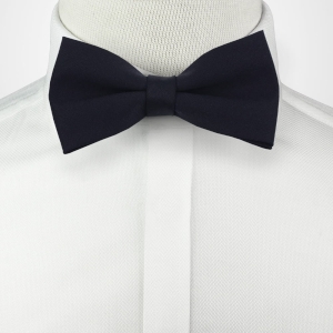 Mucha wełniana - granatowa gładka