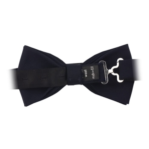 Mucha wełniana - granatowa gładka