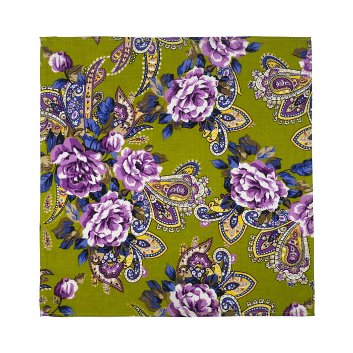 Em Men's Accessories poszetka zielono fioletowa w kwiaty EM-03-03-146 (1).jpg