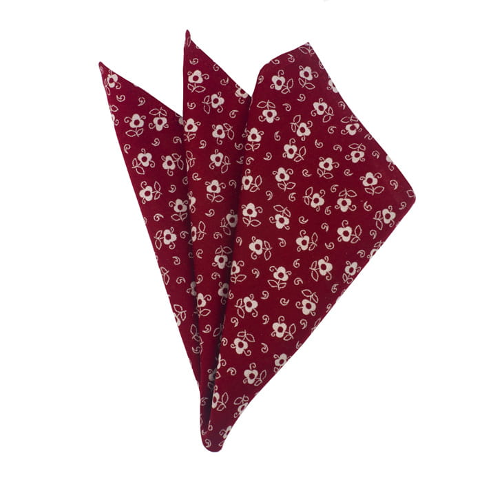 Em Men's Accessories poszetka czerwona we wzór floral EM-1137030500039 (1).jpg