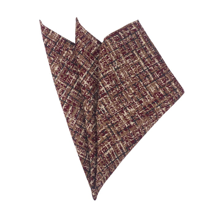 Em Men's Accessories poszetka bordowa w paski, wzory EM-1137030500176 (1).jpg
