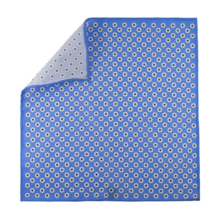 em men's accessories niebieska poszetka bawełniana we wzorki (3).jpg