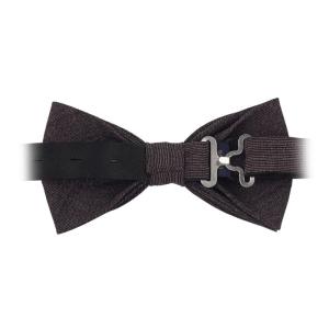 Mucha bawełniana brązowa w mikrowzór