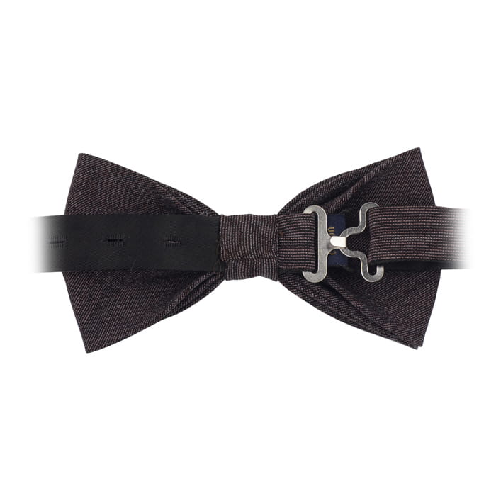 Mucha bawełniana brązowa w mikrowzór