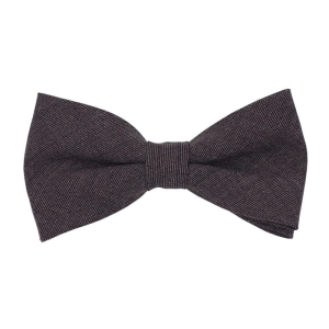 Mucha bawełniana brązowa w mikrowzór