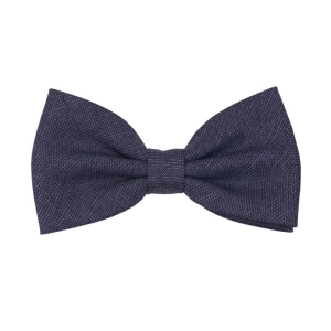 Mucha bawełniana granatowa w mikrowzór