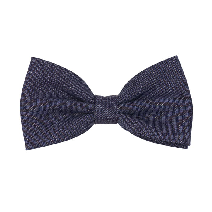 Mucha bawełniana granatowa w mikrowzór