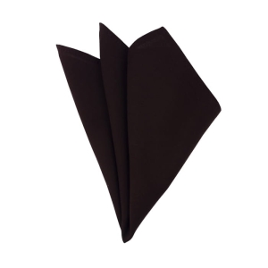 Em Men's Accessories poszetka bawełniana brązowa gładka.jpg