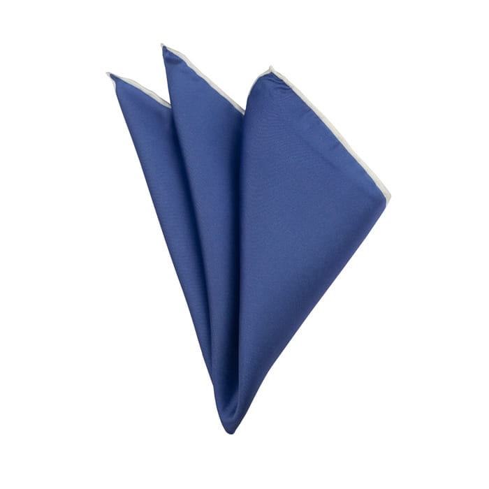 EM Men's Accessories jedwabna poszetka niebieska gładka.jpg