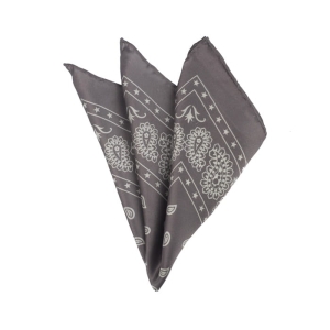 EM Men's Accessories poszetka jedwabna szara paisley.jpg