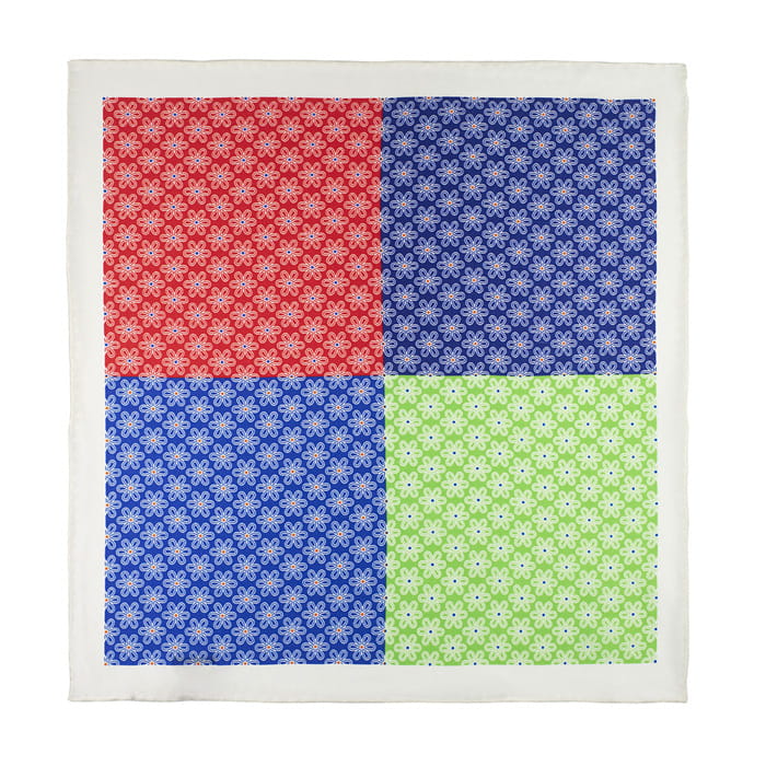 Em Men's Accessories jedwabna poszetka kolorowa poczwórna w kwiaty.jpg