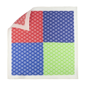 Em Men's Accessories jedwabna poszetka kolorowa poczwórna w kwiaty.jpg