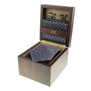 em men's accessories zestaw  prezentowy granatowy krawat poszetka spinki(1).jpg