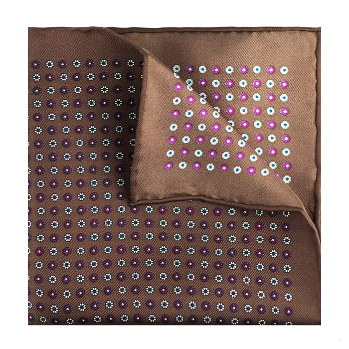 em men's accessories poszetka brązowa we wzór jedwab (4).jpg