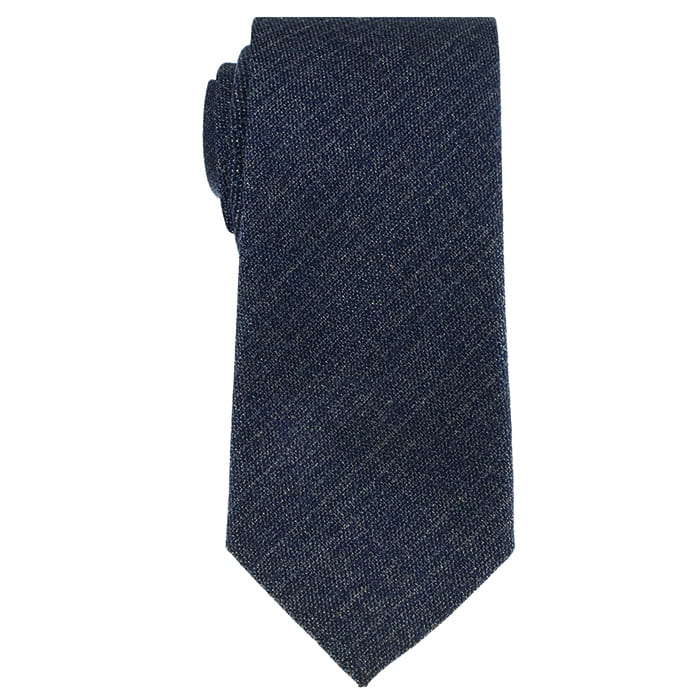 em men's accessories krawat granatowy  bawełna (4).jpg