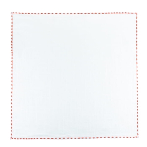 EM Men's Accessories poszetka lniana biała z czerwonym obszyciem.jpg