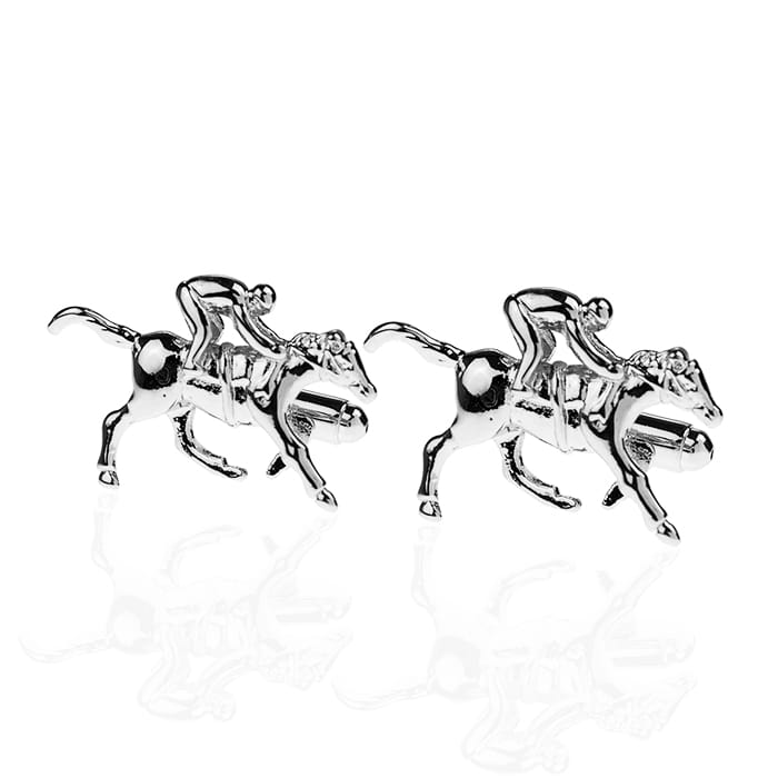 EM Men's Accessories spinki do mankietów jeździec na koniu.jpg