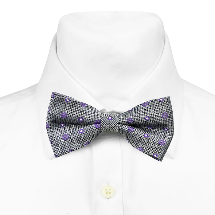 Mucha szara we wzory