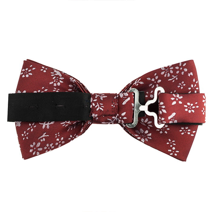 Mucha czerwona w kwiaty