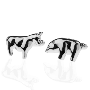 EM Men's Accessories spinki do mankietów byk i niedźwiedź hossa i bessa.jpg