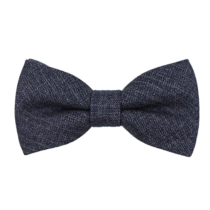 Mucha wełniana granatowa melanżowa