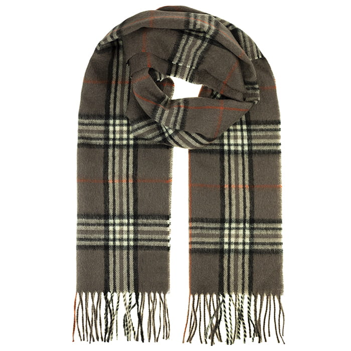 szalik brązowy w kratkę wełna (4).jpg