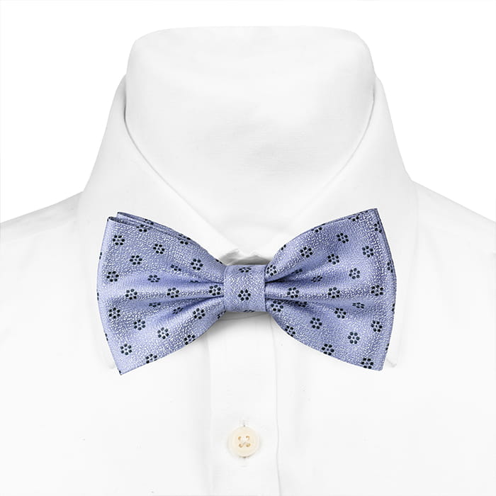 Mucha klasyczna fioletowa w kwiatki