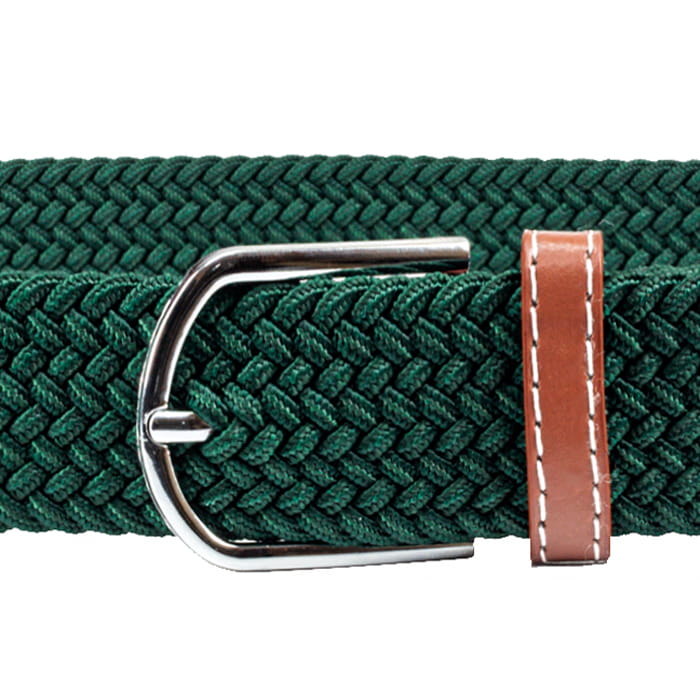 em men's accessories pasek pleciony butelkowa zieleń (3).jpg