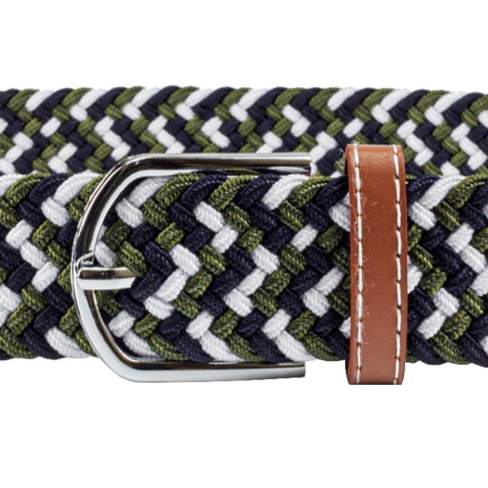 em men's accessories pasek pleciony zielonoo-czarny (3).jpg
