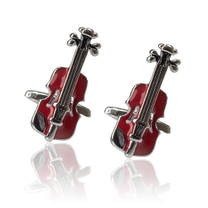 EM Men's Accessories spinki do mankietów czerwone skrzypce.jpg