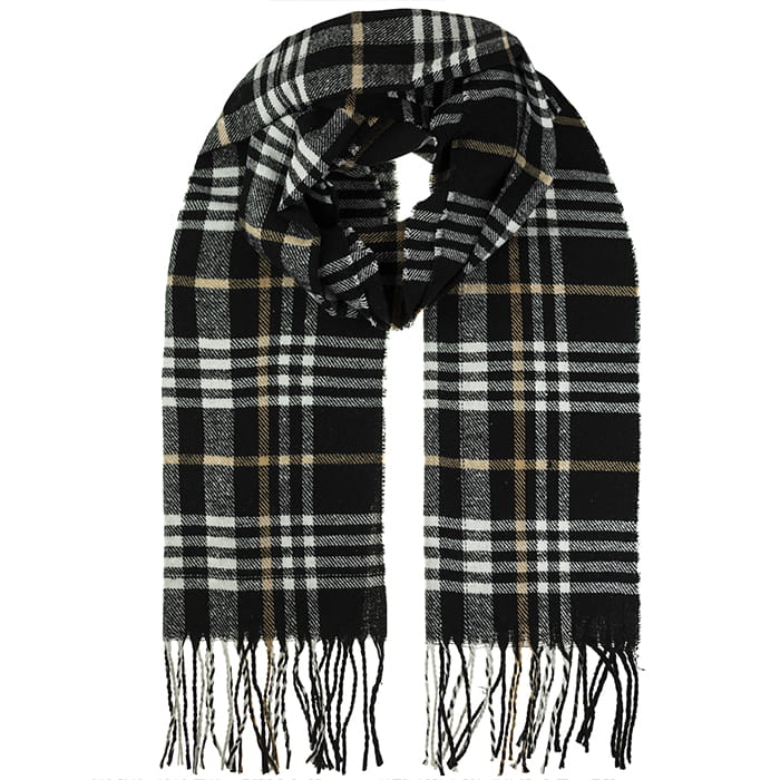 EM men's accessories szalik czarno-biały akryl (3).jpg