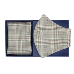 zestaw maseczka + poszetka EM men's accessories