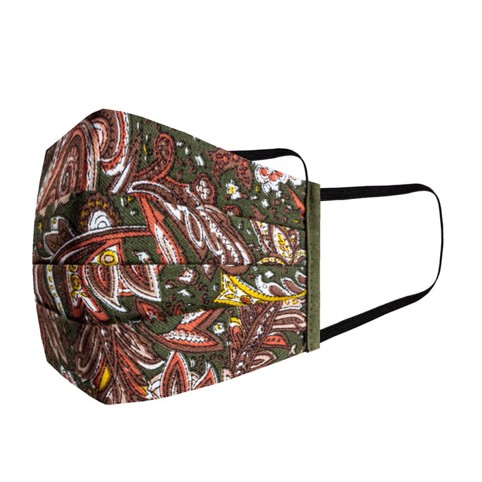 maseczka bawełniana z bawełny codzienna casual w paisley