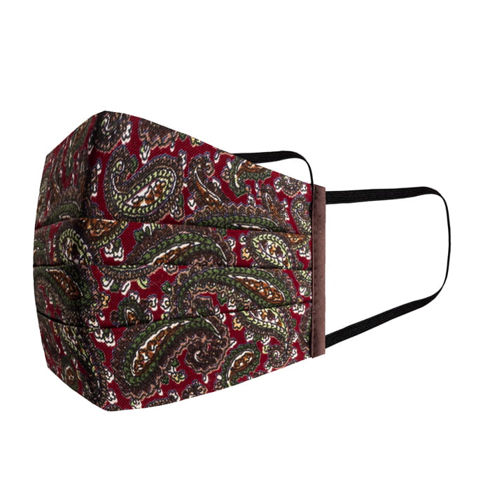 maseczka bawełniana z bawełny codzienna casual w paisley