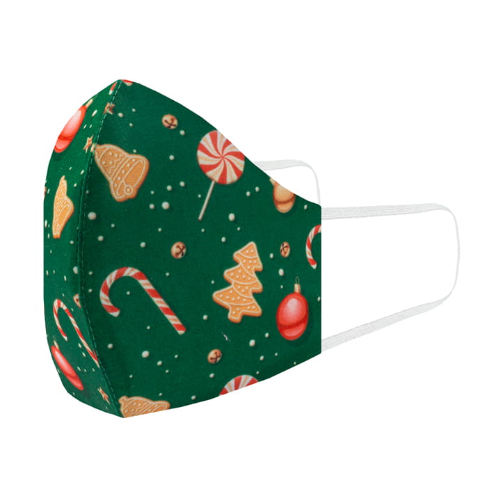 em mens accessories zielona maseczka w cukierki