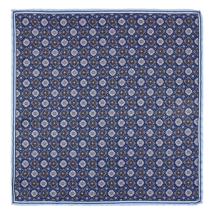 EM men's accessories poszetka jedwabna granatowa mikrowzór.jpg
