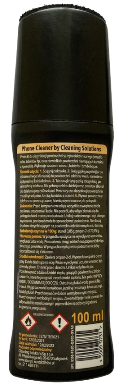 Phone Cleaner 100ml- produkt do dezynfekcji sprzętu elektronicznego