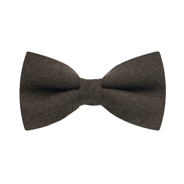 Mucha wełniana brązowa