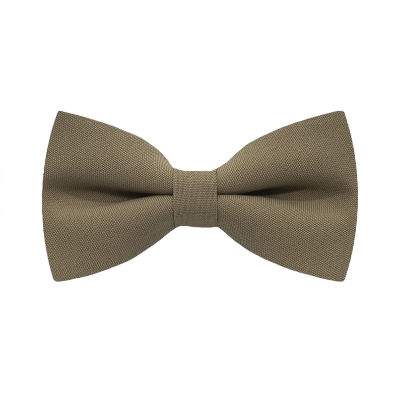 EM men's accessories mucha jasnobrązowa gładka