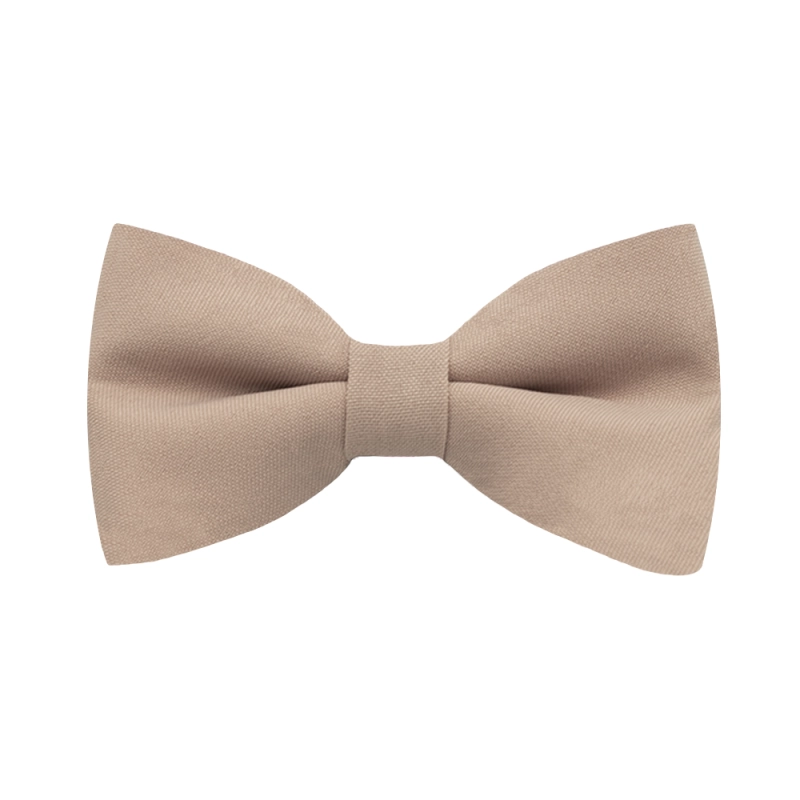 EM men's accessories mucha beżowa gładka